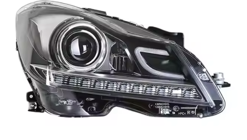 Car Headlamp 2011 2012 2013 W204 Halogen Lights Upgrade to Led Headlights for c Class W204