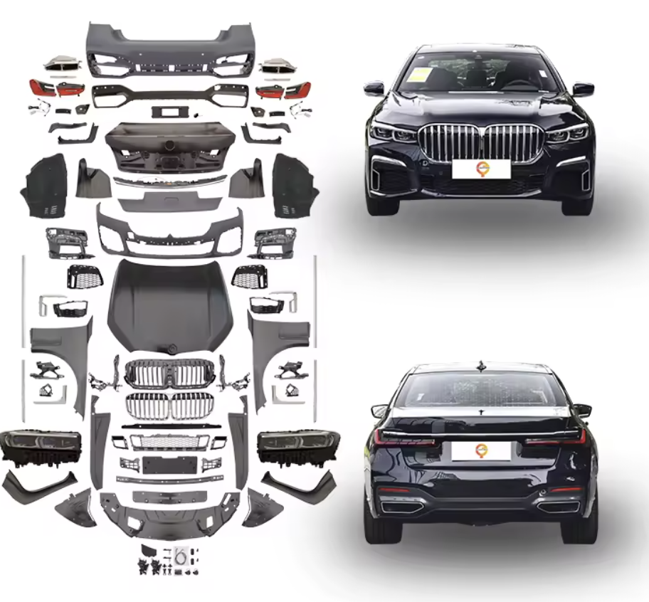 Conversion Kit BMW 7 Series F01 F02 Body Kit Upgrade to G12 Sport Bodykit for BMW F02 Year 2009-2015 Facelift Car Accessories