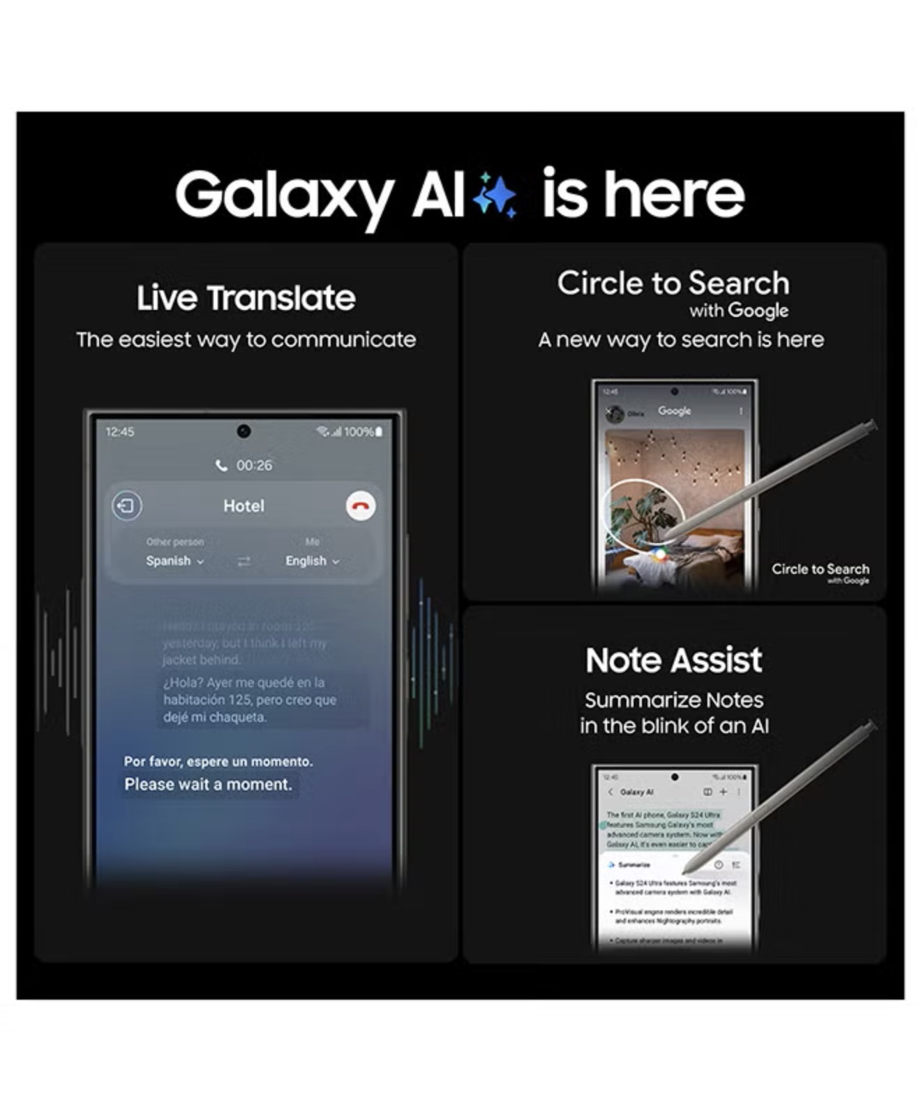 GALAXY S24 ULTRA 5G Titanium Black 12GB RAM 256 - Image 2